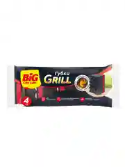 BIG City Губки кухонные GRILL 4шт
