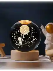 Хрустальный шар-ночник 3D, настольный стеклянный светильник