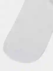 Белый носки с принтом "Fuck"