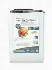 Белый пленка для мульчирования СВЕТЛИЦА ГРУНТ, 60 мкм, укрывной материал