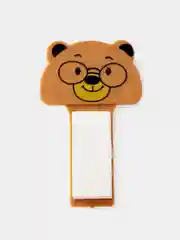 Коричневый держатель гигиенический для крышки унитаза и для ободка