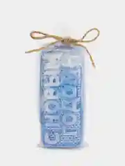 Фиолетовый новогоднее мыло "С НОВЫМ ГОДОМ!"