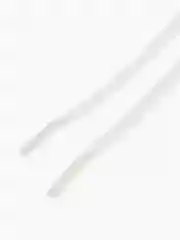 Шнурки растягивающиеся с магнитными наконечниками (Белые)