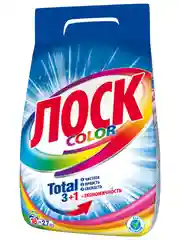 Порошок стиральный автомат ЛОСК Color, для цветного, 2,7 кг