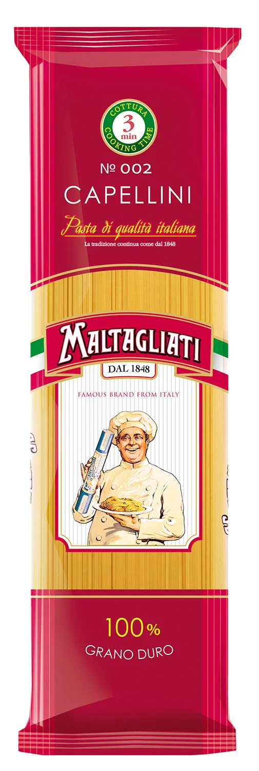 Макаронные изделия Maltagliati Capellini №2, 450 г