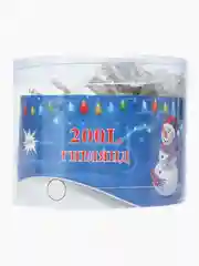 Белый новогодняя гирлянда, длина 6/10/12 м