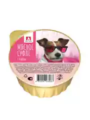 Мясное Суфле Zoogurman, с языком, для собак, 100 г *20