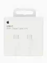Плетеный кабель Type-C для iPhone 15, Pro Max, Pro, Plus/ 1 метр/белый