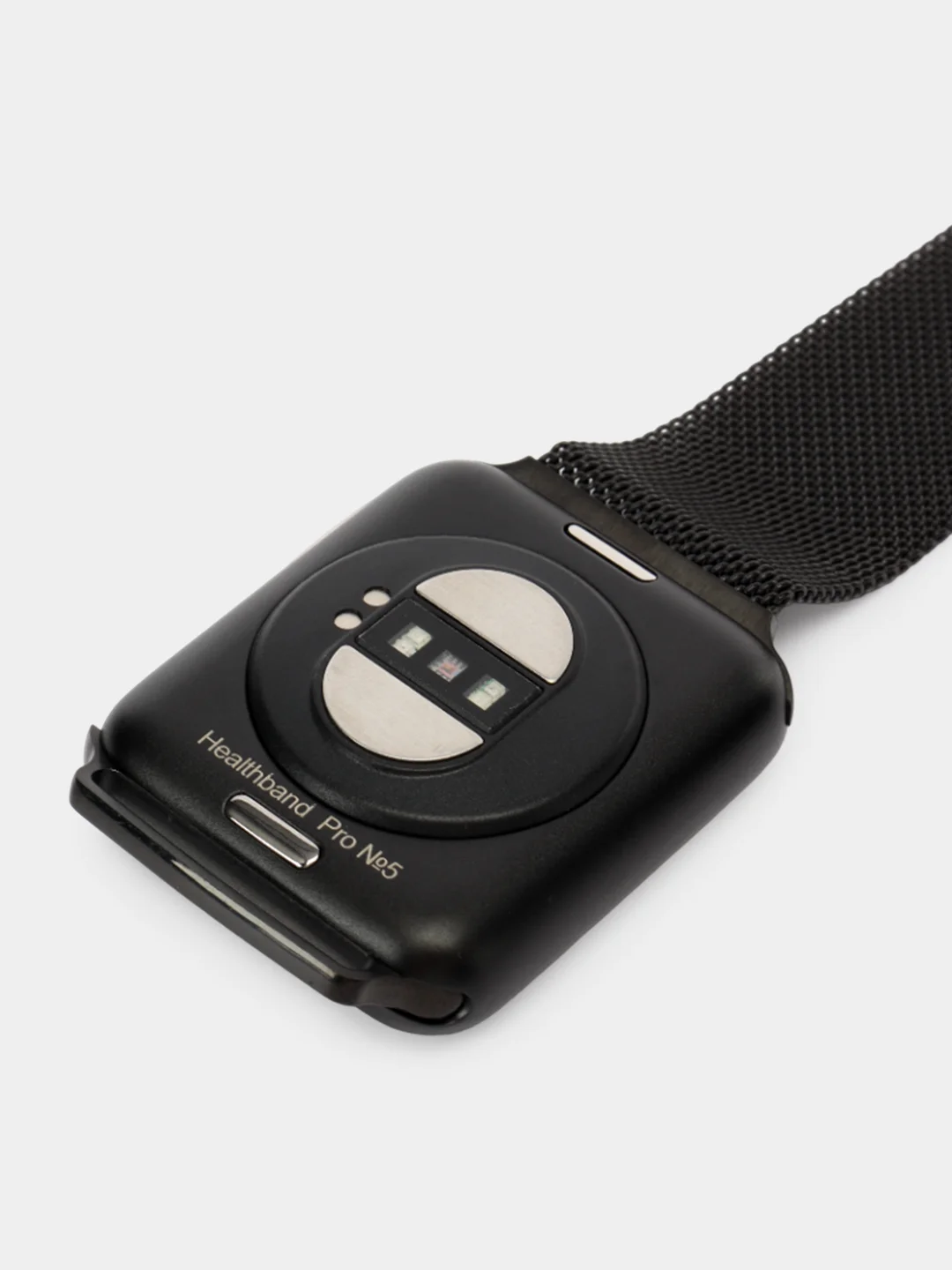 Черный умные часы здоровья с ЭКГ Health Watch Pro №5 Milan