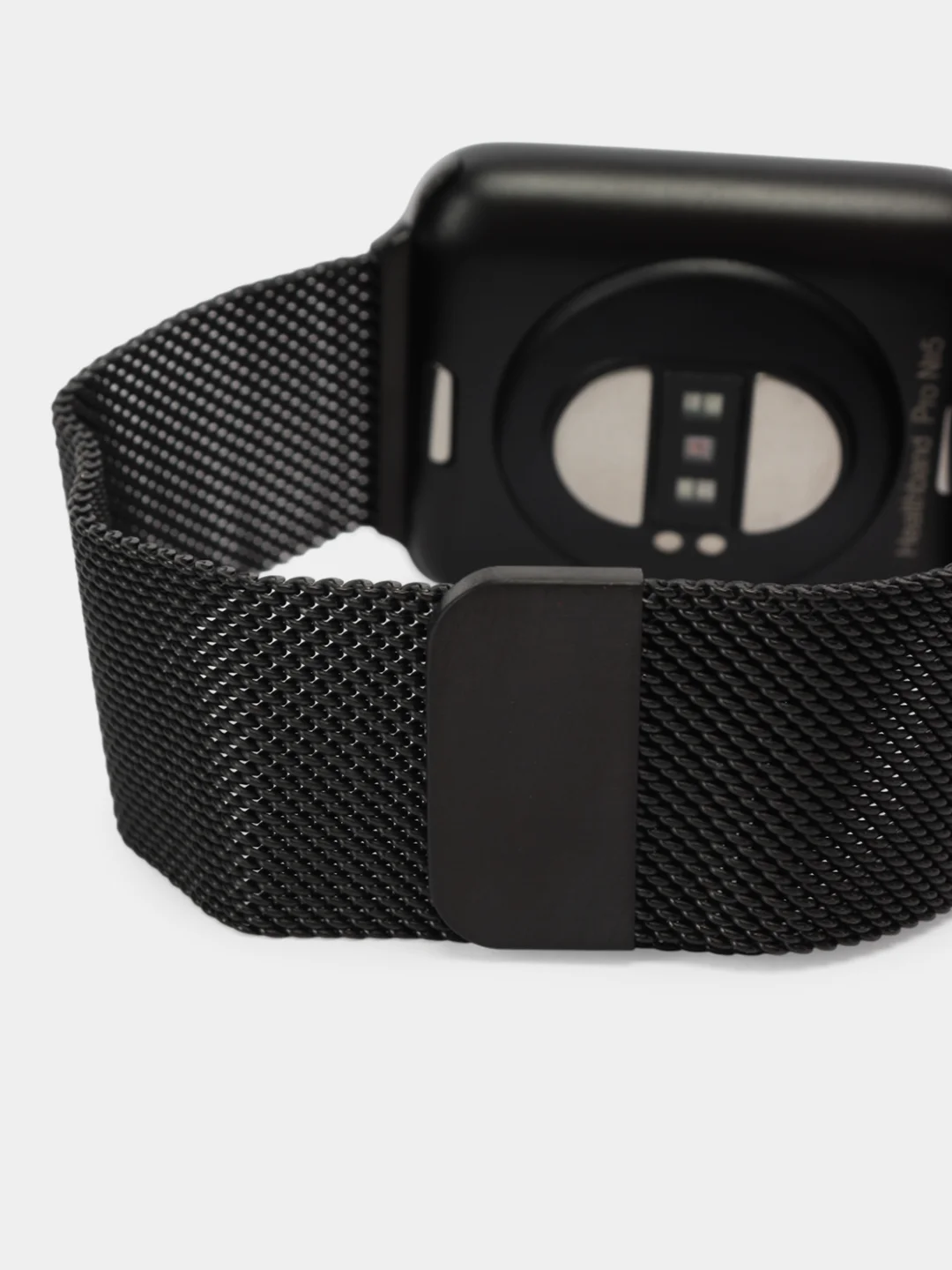 Черный умные часы здоровья с ЭКГ Health Watch Pro №5 Milan