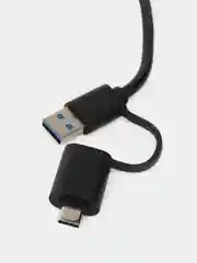 USB-концентратор (хаб) 4 в 1 Ugreen 4xUSB-A 4xUSB-A 3.0 (40850)