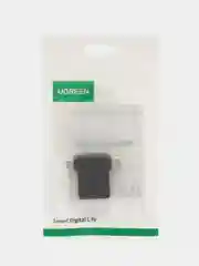 Адаптер Ugreen Micro USB + USB-C - USB 3.0 A  Female OTG, цвет черный (30453)