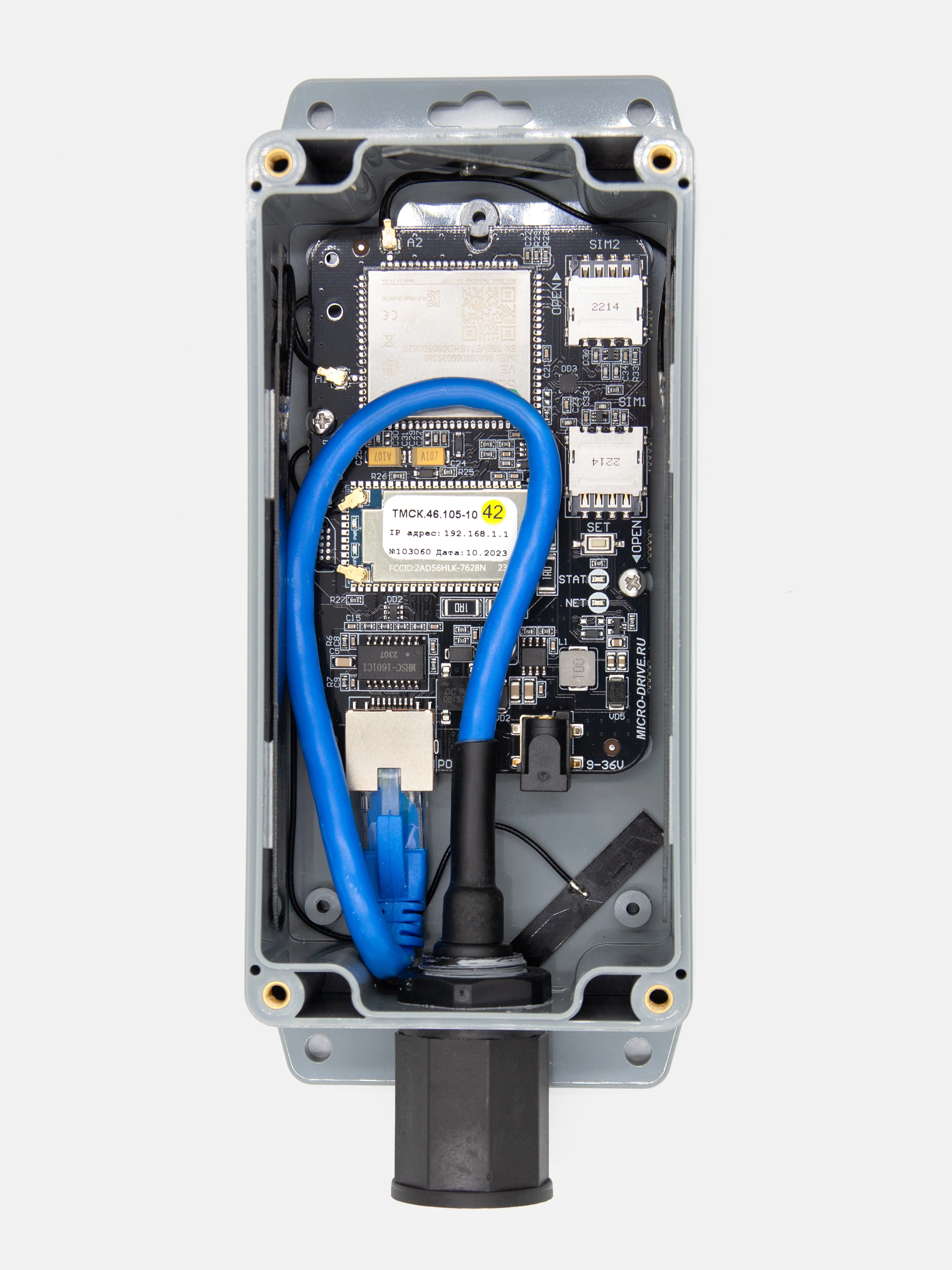 Уличный 4G Wi-Fi Роутер NR-400, антенна +5dbi, LTE Cat.4