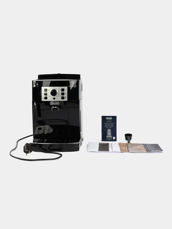 Кофемашина DeLonghi ECAM22.110.B, ручной капучинатор, 15 бар, 1.8 л