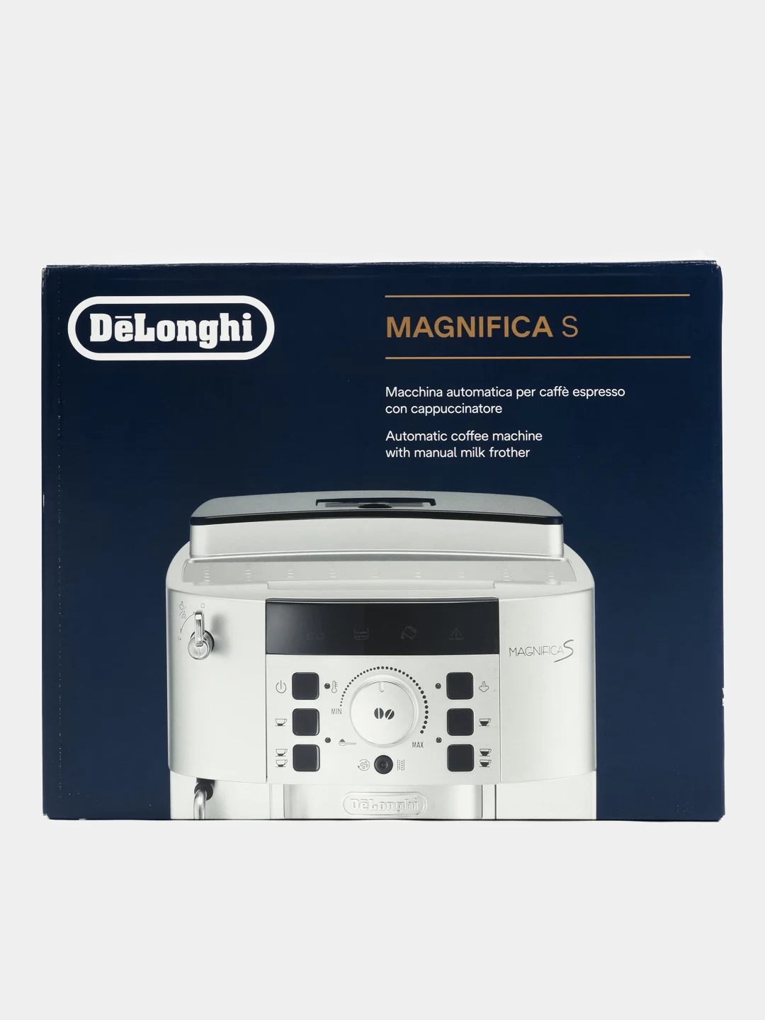 Кофемашина DeLonghi ECAM22.110.B, ручной капучинатор, 15 бар, 1.8 л