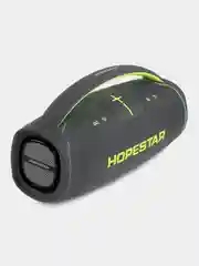 Серый портативная колонка Hopestar A65 Bluetooth, True Wireless Stereo, микрофон и LED подсветка