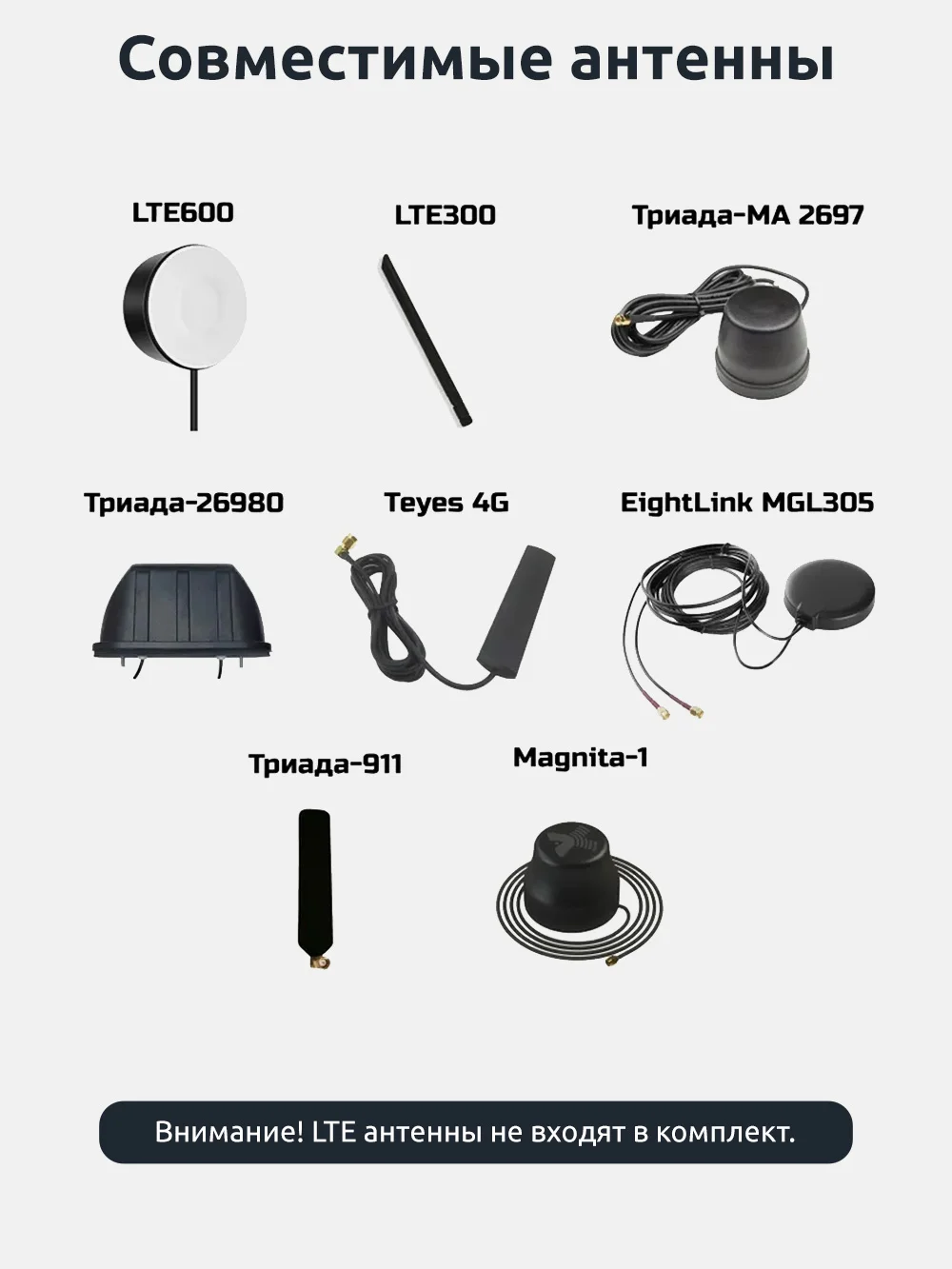 Компактный 4G Wi-Fi роутер TANDEM 4GX-6, LTE Cat.6, 2 сим-карты, с блоком питания