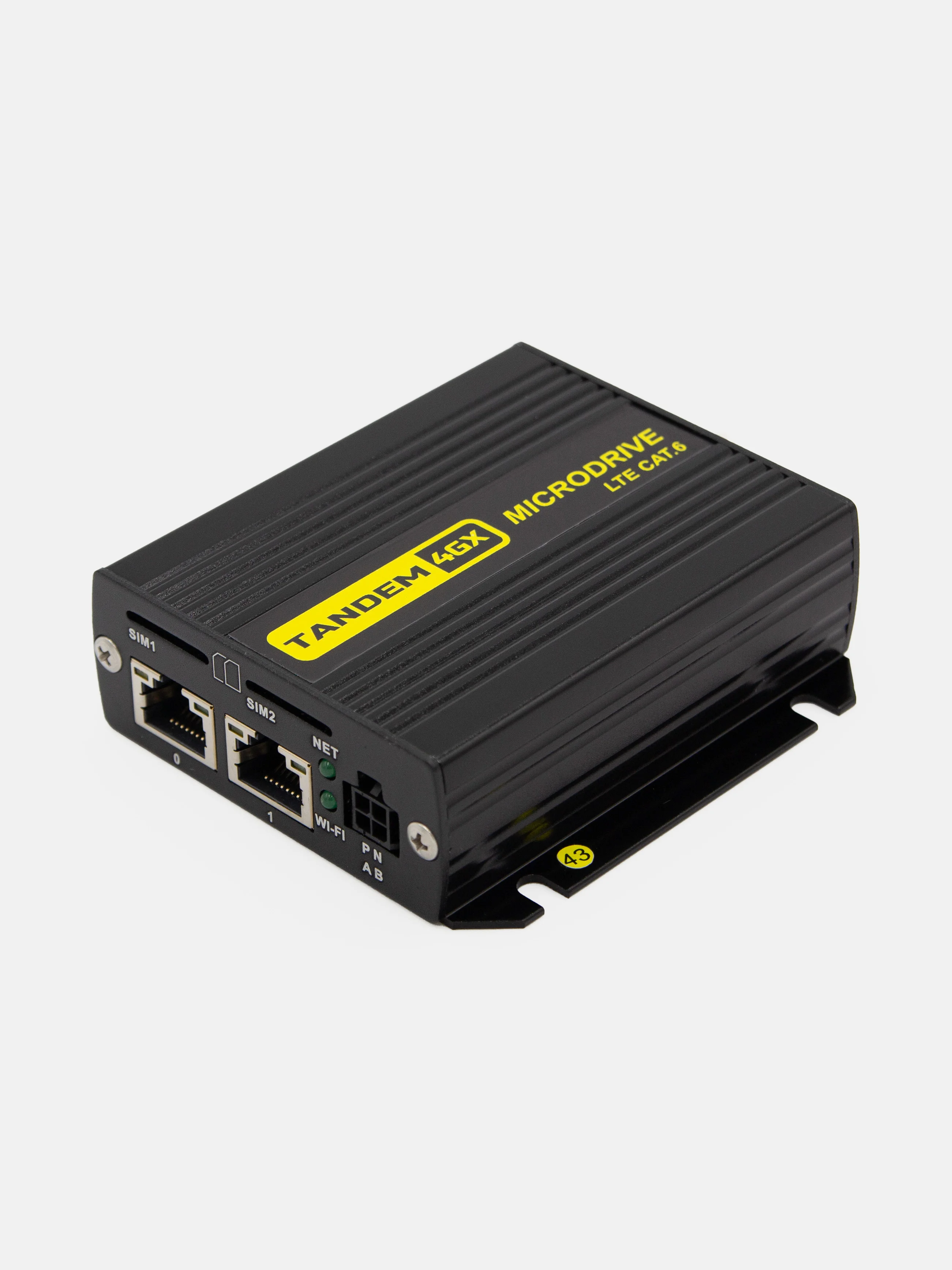 Компактный 4G Wi-Fi роутер TANDEM 4GX-6, LTE Cat.6, 2 сим-карты, с блоком питания
