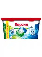 Капсулы для стирки Персил Power Caps Свежесть от Вернель 4в1, для белого белья, 10 капсул