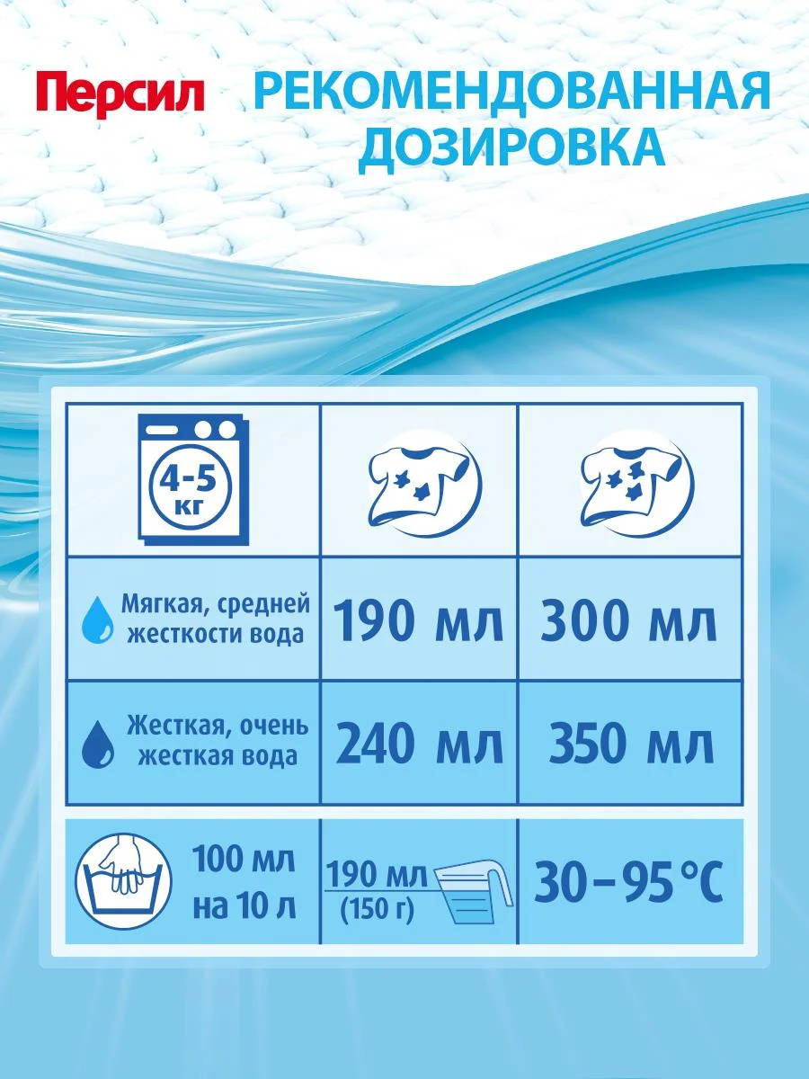 Порошок стиральный автомат Персил Sensitive, для чувствительной кожи, 3 кг