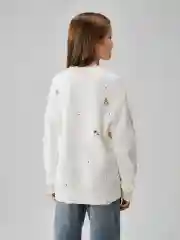 Молочный джемпер для девочек Acoola Gabi, молочный