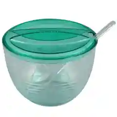 Сахарница "Fresh" (мята полупрозрачный). Размер 12х10х9 см.