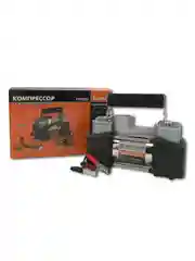 Компрессор_12В, 22А, 10 АТМ., 60Л/МИН. ДВУХПОРШНЕВЫЙ (+КЛЕММЫ; +СУМКА) LAVITA