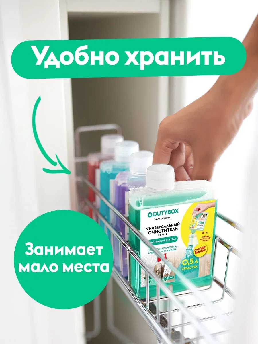 Ультраконцентрат универсального очистителя DUTYBOX Refill, 200 мл