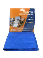 САЛФЕТКА МИКРОФИБРА 30Х30СМ/СИНЯЯ LAVITA