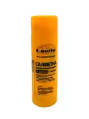 САЛФЕТКА ИЗ ИСКУССТВЕННОЙ ЗАМШИ В ТУБЕ 43X63CМ, ЦВЕТ ЖЕЛТЫЙ LAVITA