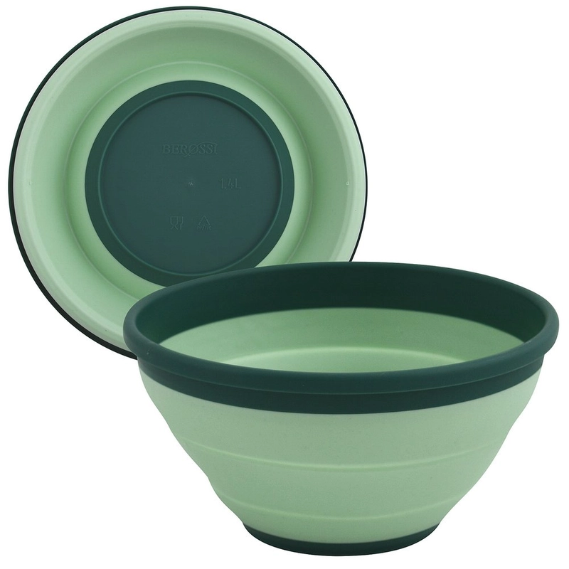 Миска складная Compact 1,4 л (чайное дерево). Размер 18х18х4 см.