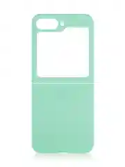 Зеленый чехол для Samsung Galaxy Z Flip 6 защитный пластиковый ROSCO тонкий матовый soft-touch