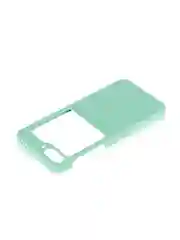 Зеленый чехол для Samsung Galaxy Z Flip 6 защитный пластиковый ROSCO тонкий матовый soft-touch