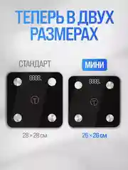 Весы напольные электронные Titan Electronics 07 MINI, 14 показателей, до 180 кг