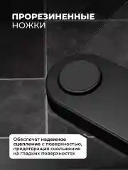 Черный весы напольные электронные Titan Electronics 05, 2 показателя, до 180 кг