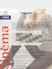 Черный плотные колготки из микрофибры больших размеров