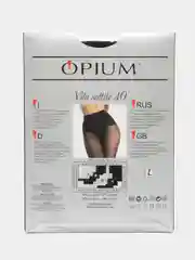Черный корректирующие колготки VitaSottile 40 den утягивающие