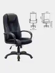 Кресло компьютерное BRABIX PREMIUM Rapid GM-102, НАГРУЗКА 180кг, экокожа/ткань,532105