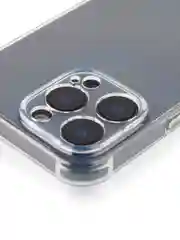 Прозрачный чехол для iPhone 16 Pro Max противоударный силиконовый ROSCO, прозрачный, с углами