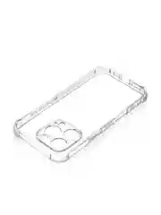 Прозрачный чехол для iPhone 16 Pro противоударный силиконовый Rosco прозрачный с усиленными углами