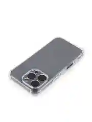 Прозрачный чехол для iPhone 16 Pro противоударный силиконовый Rosco прозрачный с усиленными углами