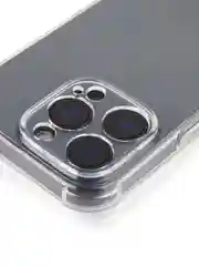 Прозрачный чехол для iPhone 16 Pro противоударный силиконовый Rosco прозрачный с усиленными углами