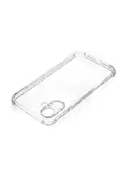 Прозрачный чехол для iPhone 16 Plus противоударный силиконовый ROSCO прозрачный с углами