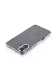 Прозрачный чехол для iPhone 16 Plus противоударный силиконовый ROSCO прозрачный с углами