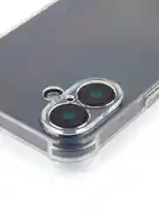 Прозрачный чехол для iPhone 16 Plus противоударный силиконовый ROSCO прозрачный с углами