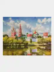 Раскраска-картина антистресс по номерам, цифрам 40х50 см, "Благолепие", 662893