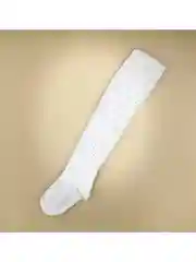 Белый колготки детские в крапинку, хлопок