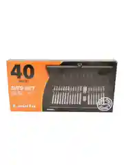 НАБОР БИТ HEX TORX SPLINE ½" 40шт CRV (металлический кейс) LAVITA