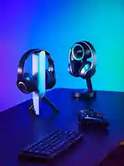 Серый подставка для наушников Ridberg RGB