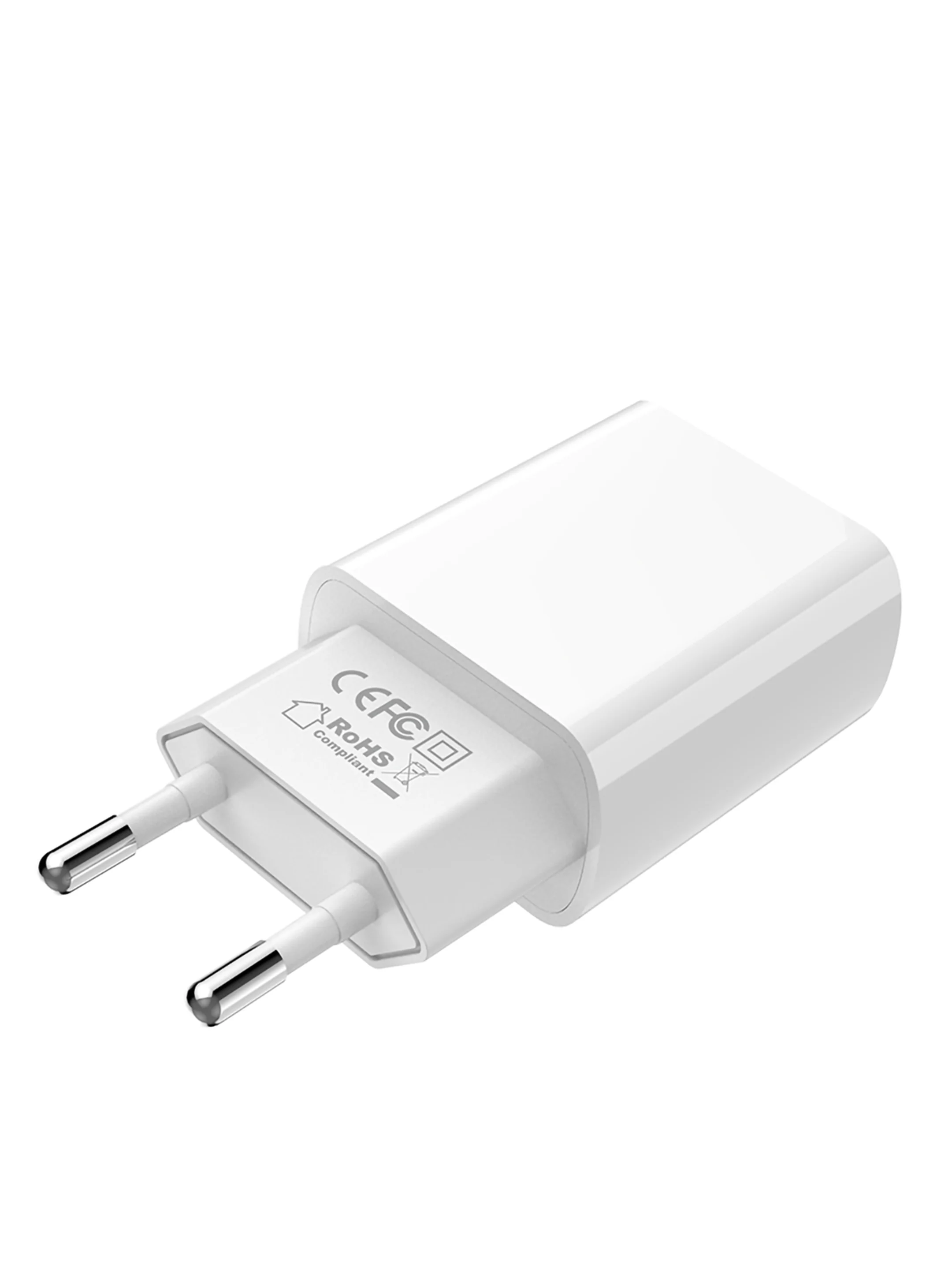 Белый сетевое зарядное устройство GFPower GF20, USB (5В / 2.1А)